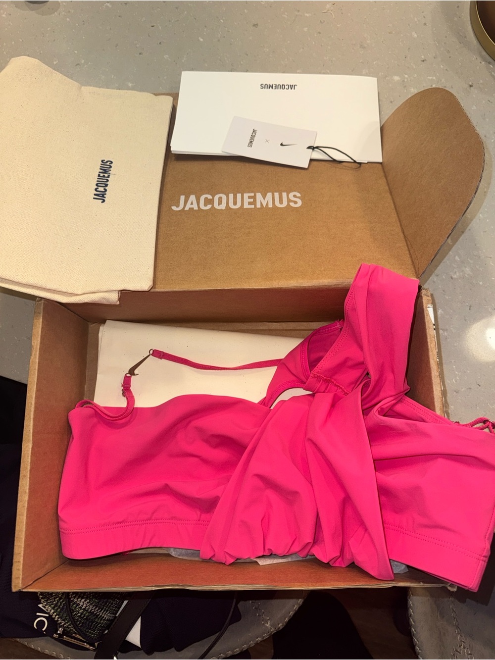 Jacquemus x Nike Women’s Fuchsia Top